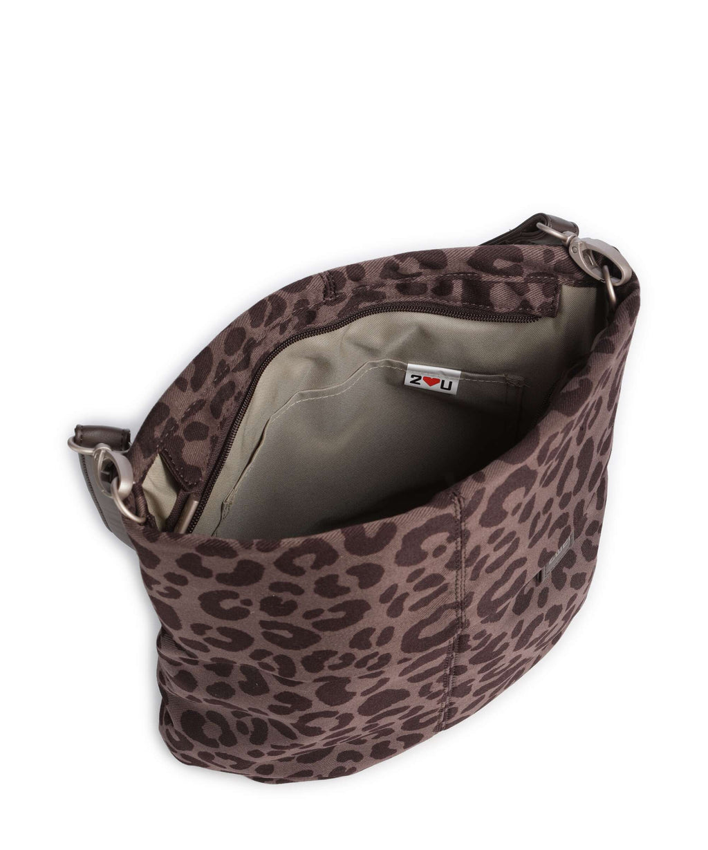 Zwei Mademoiselle.M M12 Hobo bag leo/brown