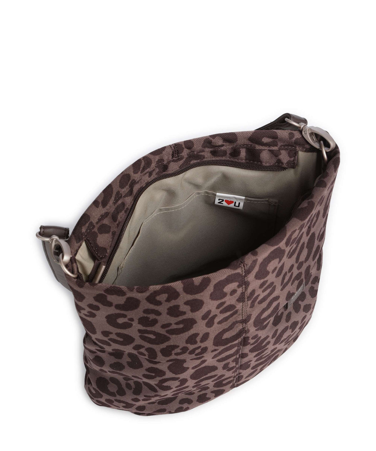 Zwei Mademoiselle.M M12 Hobo bag leo/brown