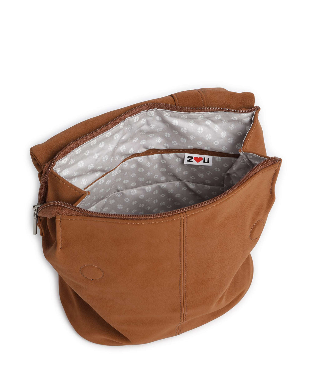Zwei Mademoiselle.M MR8 Backpack nubuk/cognac