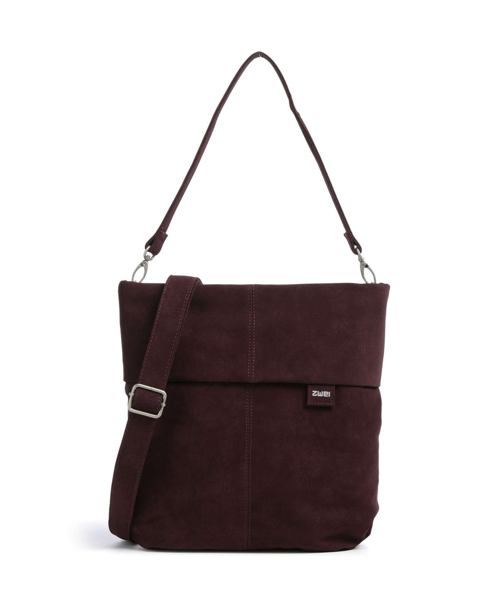 Zwei Mademoiselle.M M12 Hobo bag nubuk/bordeaux