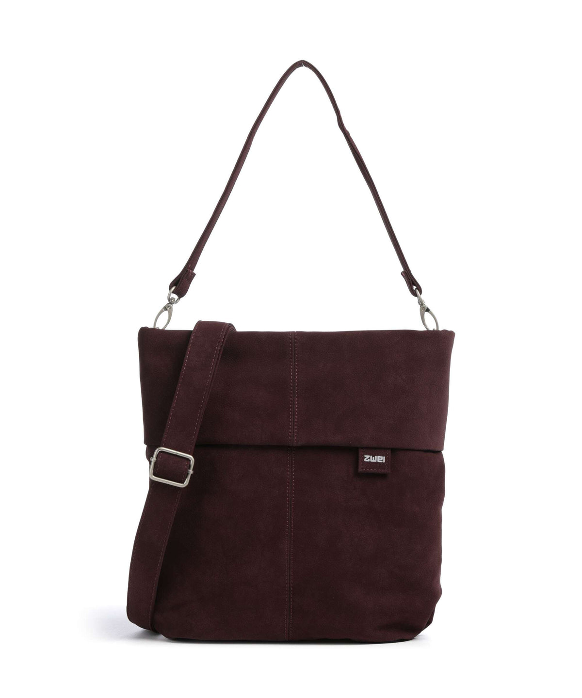 Zwei Mademoiselle.M M12 Hobo bag nubuk/bordeaux