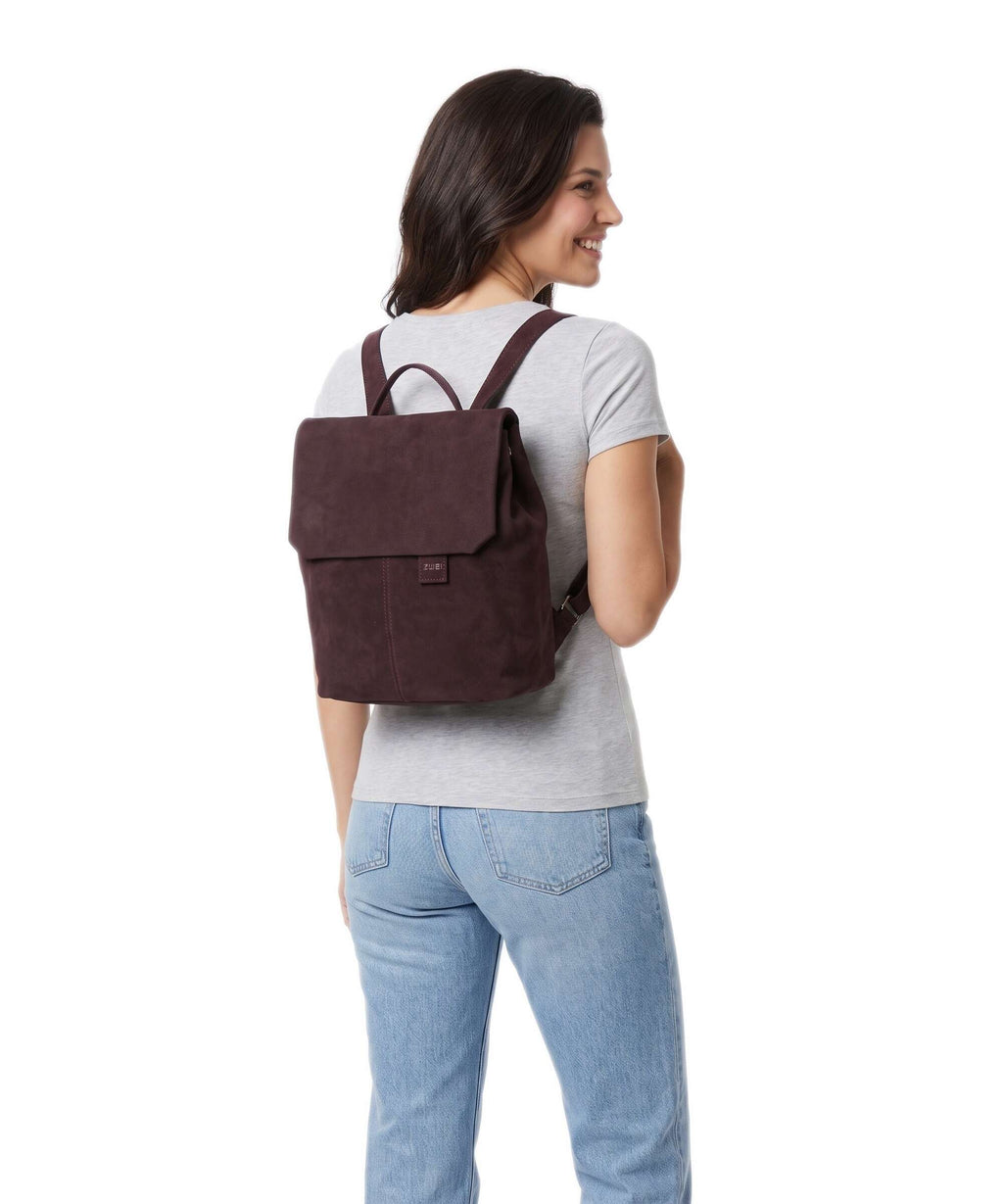 Zwei Mademoiselle.M MR8 Backpack nubuk/bordeaux