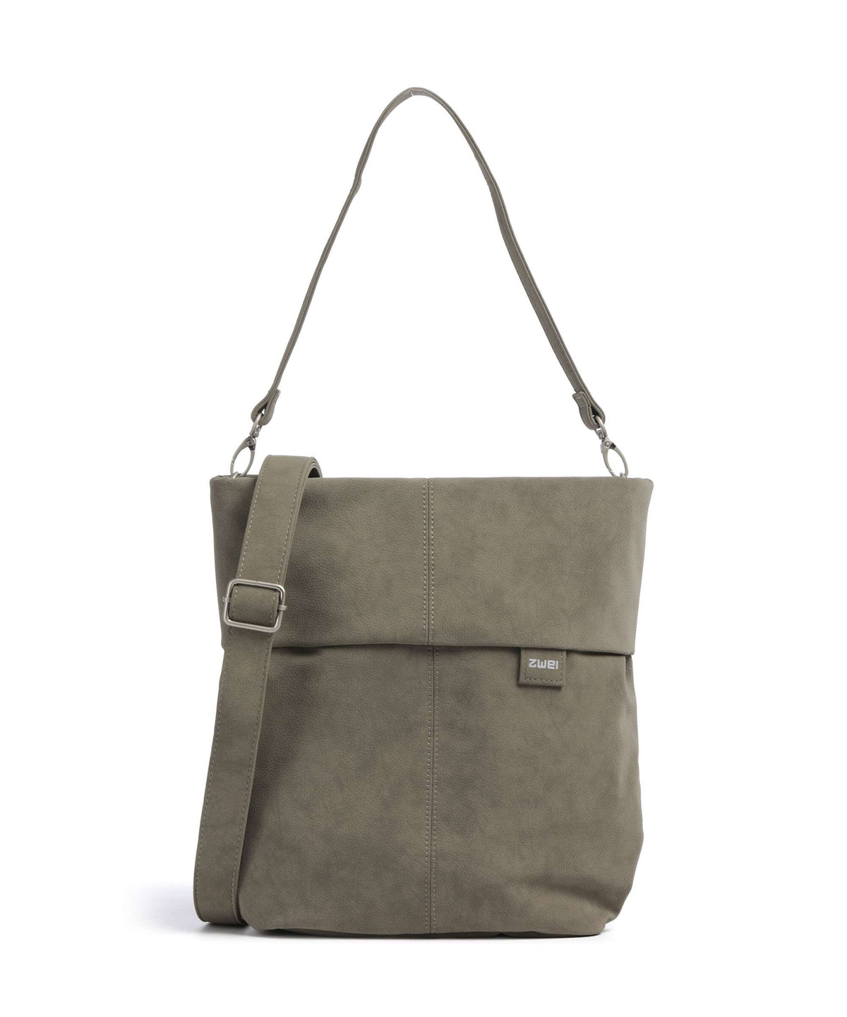 Zwei Mademoiselle.M M12 Hobo bag nubuk/mud