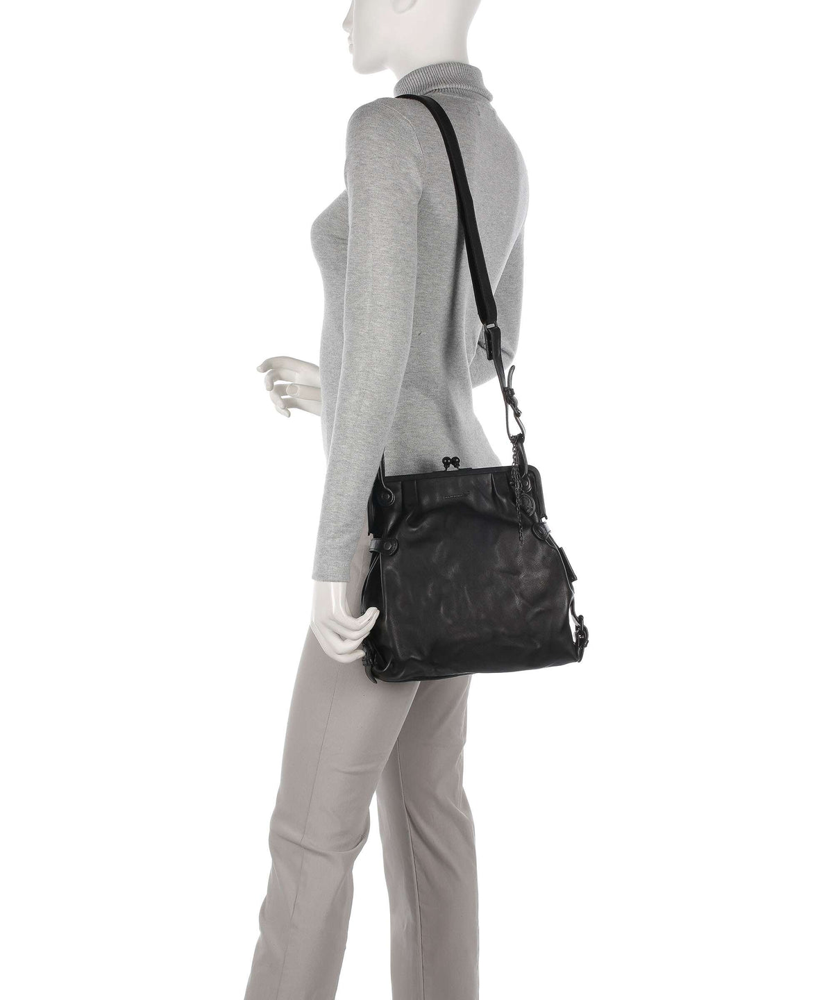 Aunts & Uncles Grandma's Luxury Club Mrs. Tea Cake Shoulder bag black smoke