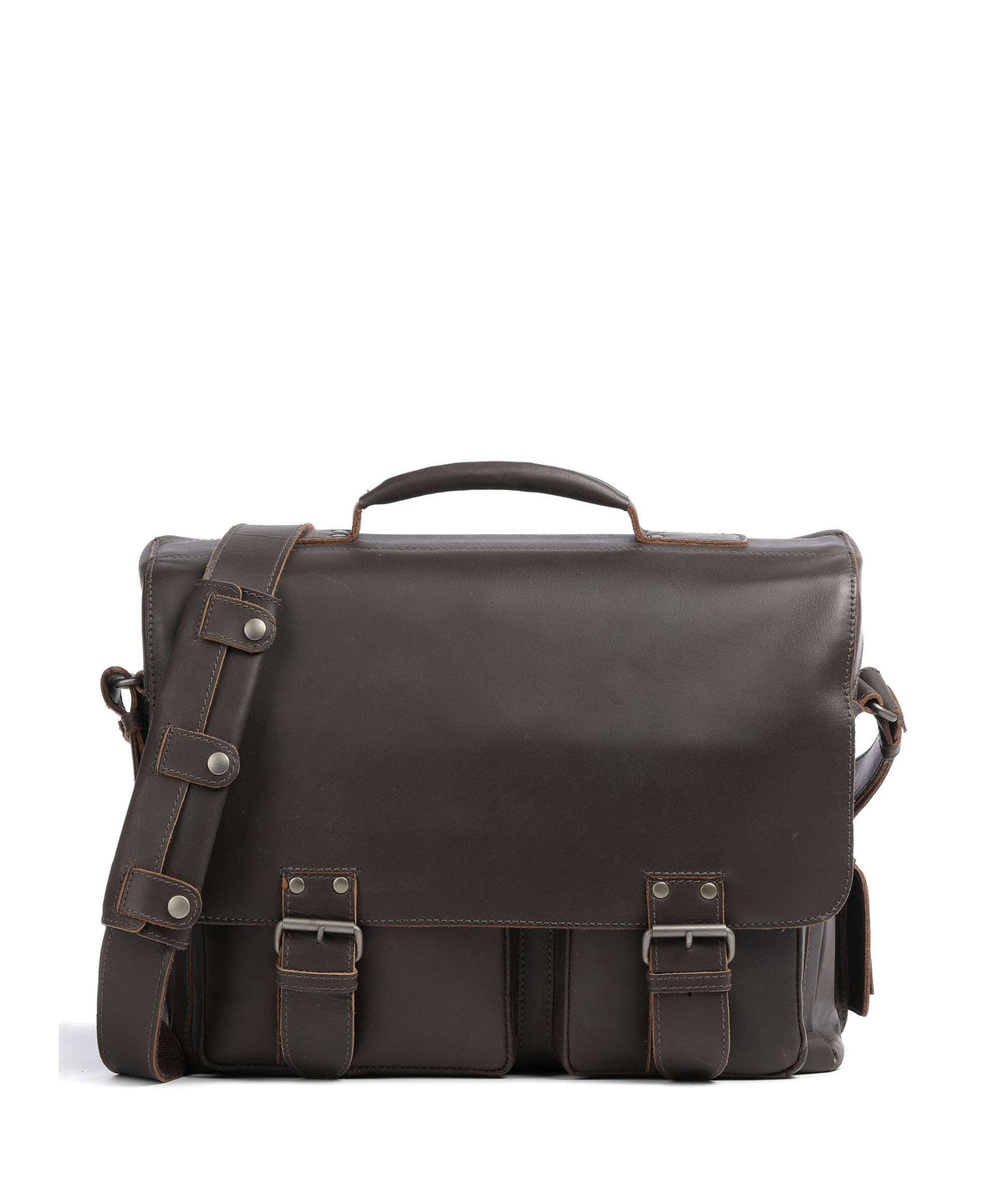 Aunts & Uncles Hunter Finn Briefcase vintage brown