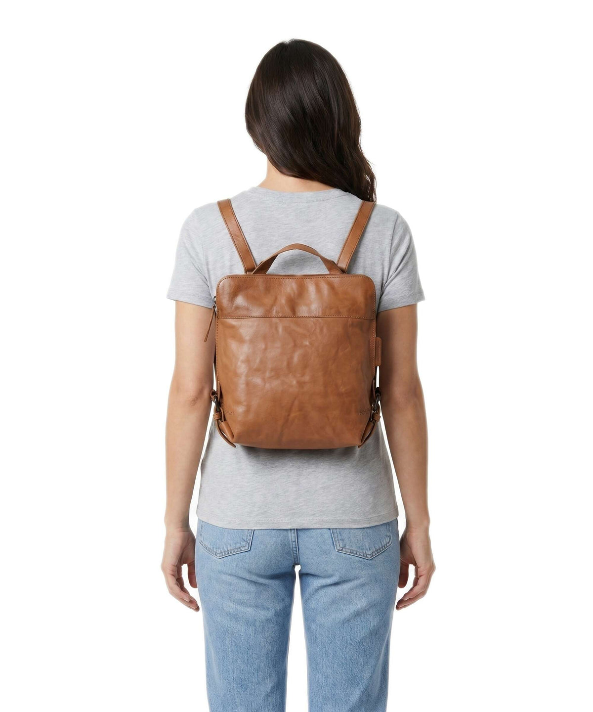 Aunts & Uncles Grandma's Luxury Club Mrs. Crumble Cookie Backpack bag caramel