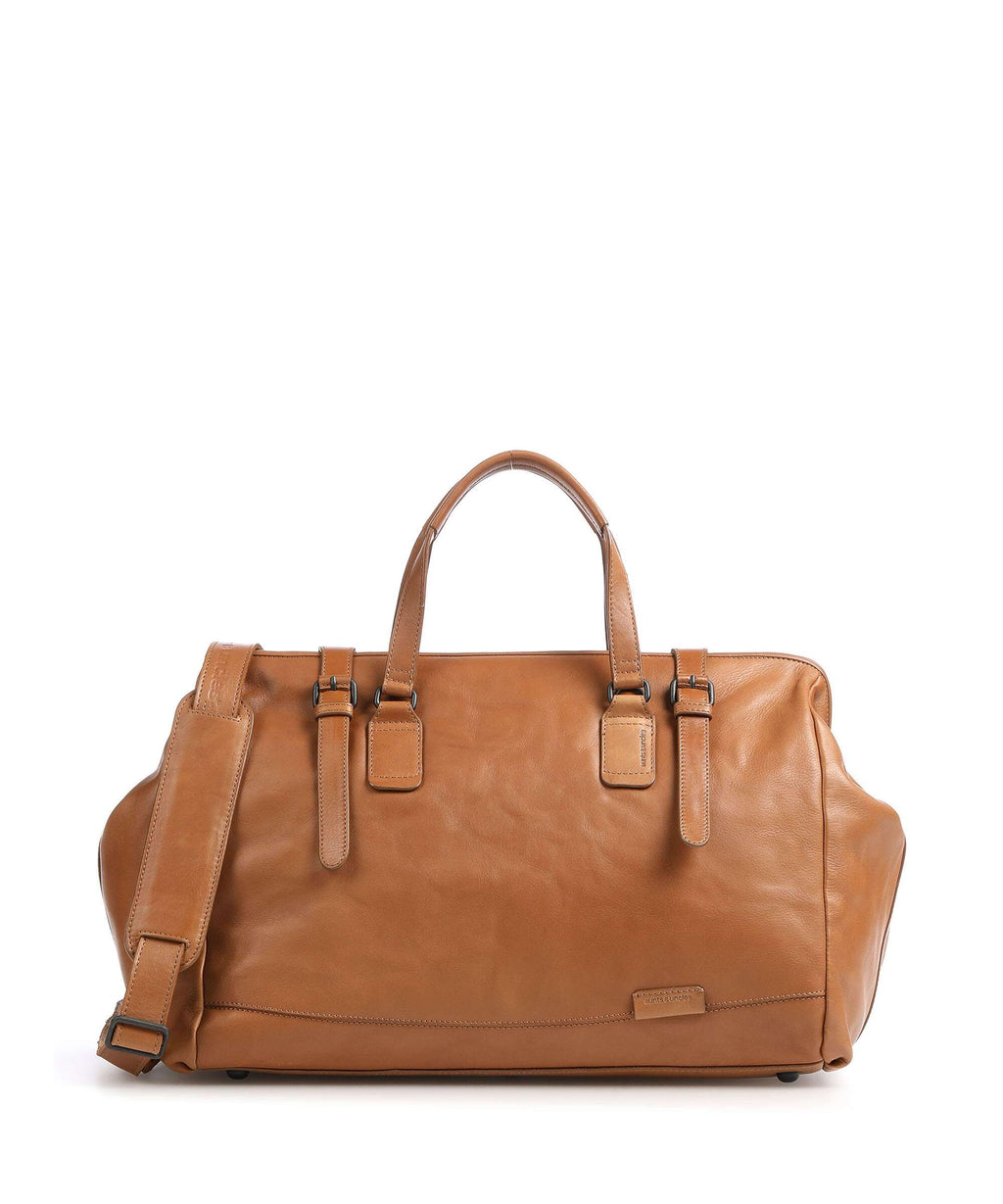 Aunts & Uncles Grandma's Luxury Club Mrs. Currant Bread Weekend bag caramel