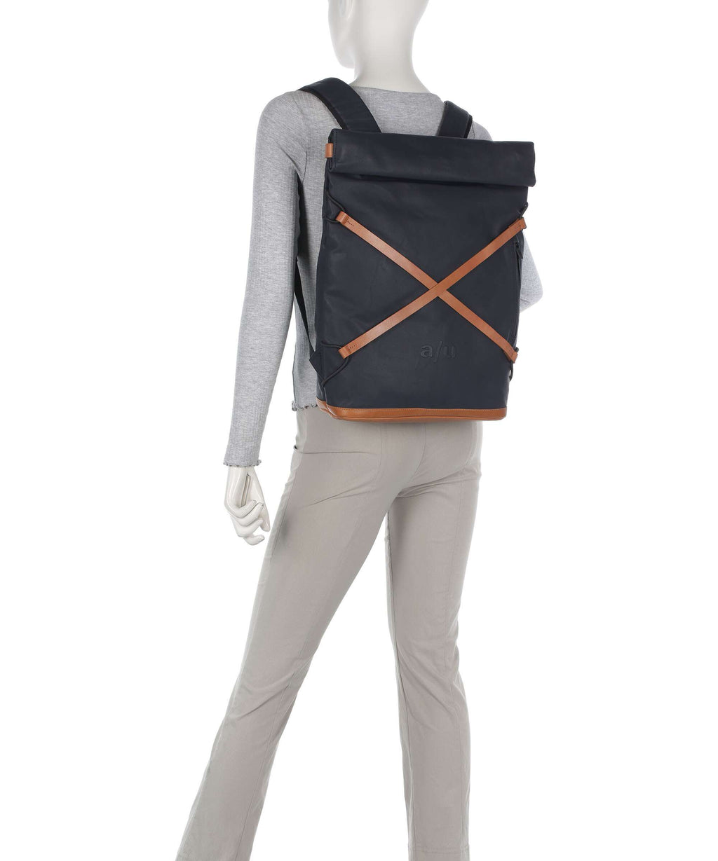 Aunts & Uncles Japan Osaka Rolltop backpack night blue
