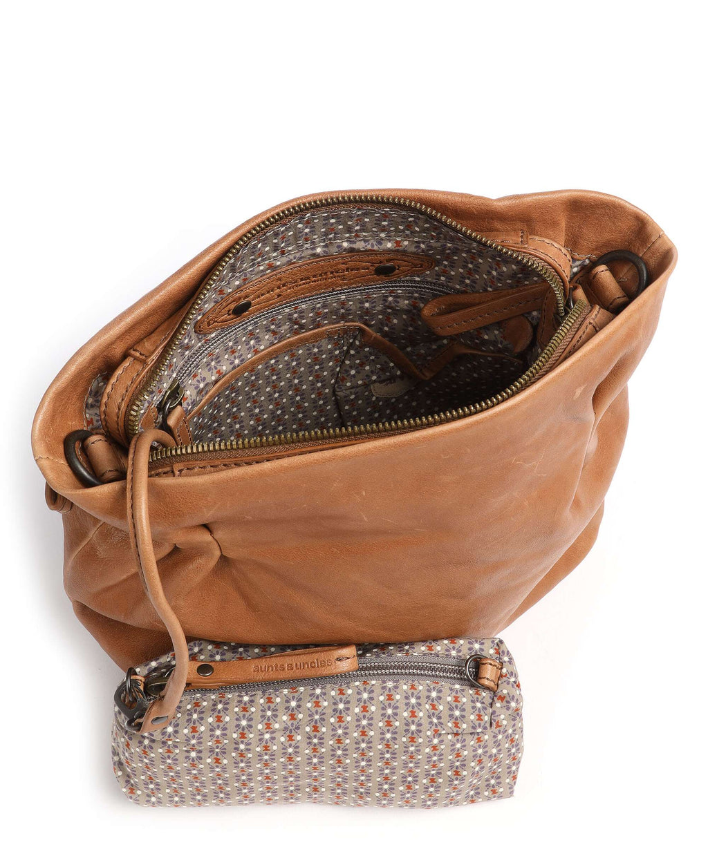 Aunts & Uncles Coffee Klatsch Robin Crossbody bag creme brulee