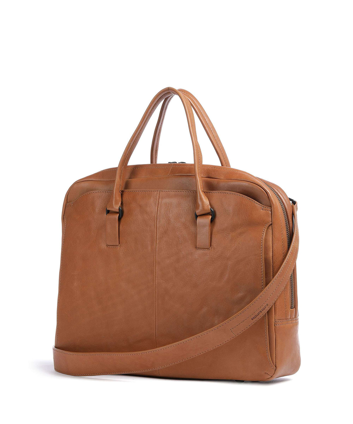 Aunts & Uncles Grandma's Luxury Club Mrs. Quince Pie Briefcase caramel