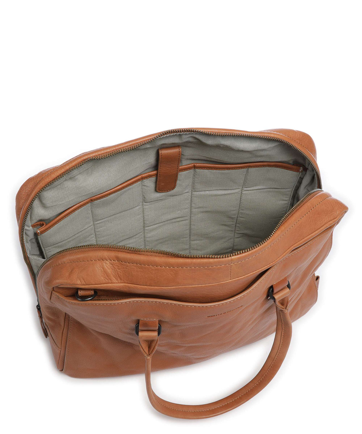Aunts & Uncles Grandma's Luxury Club Mrs. Plum Tart Briefcase caramel