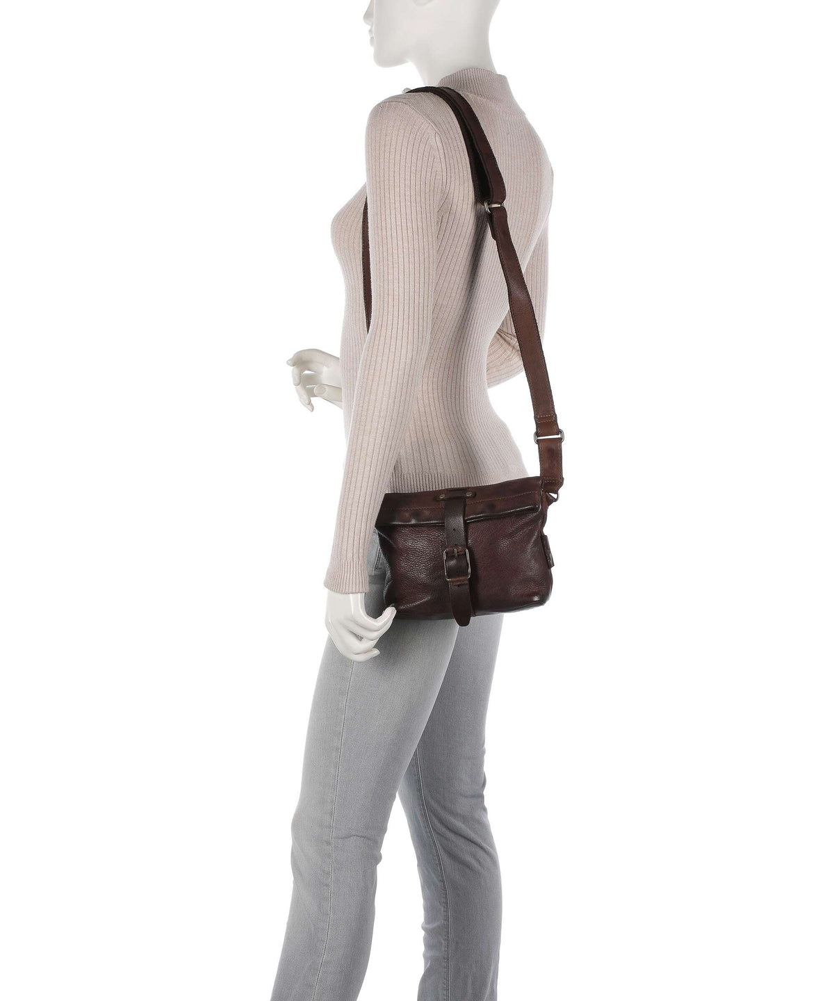 Aunts & Uncles Barbershop Stubble Crossbody bag boubon
