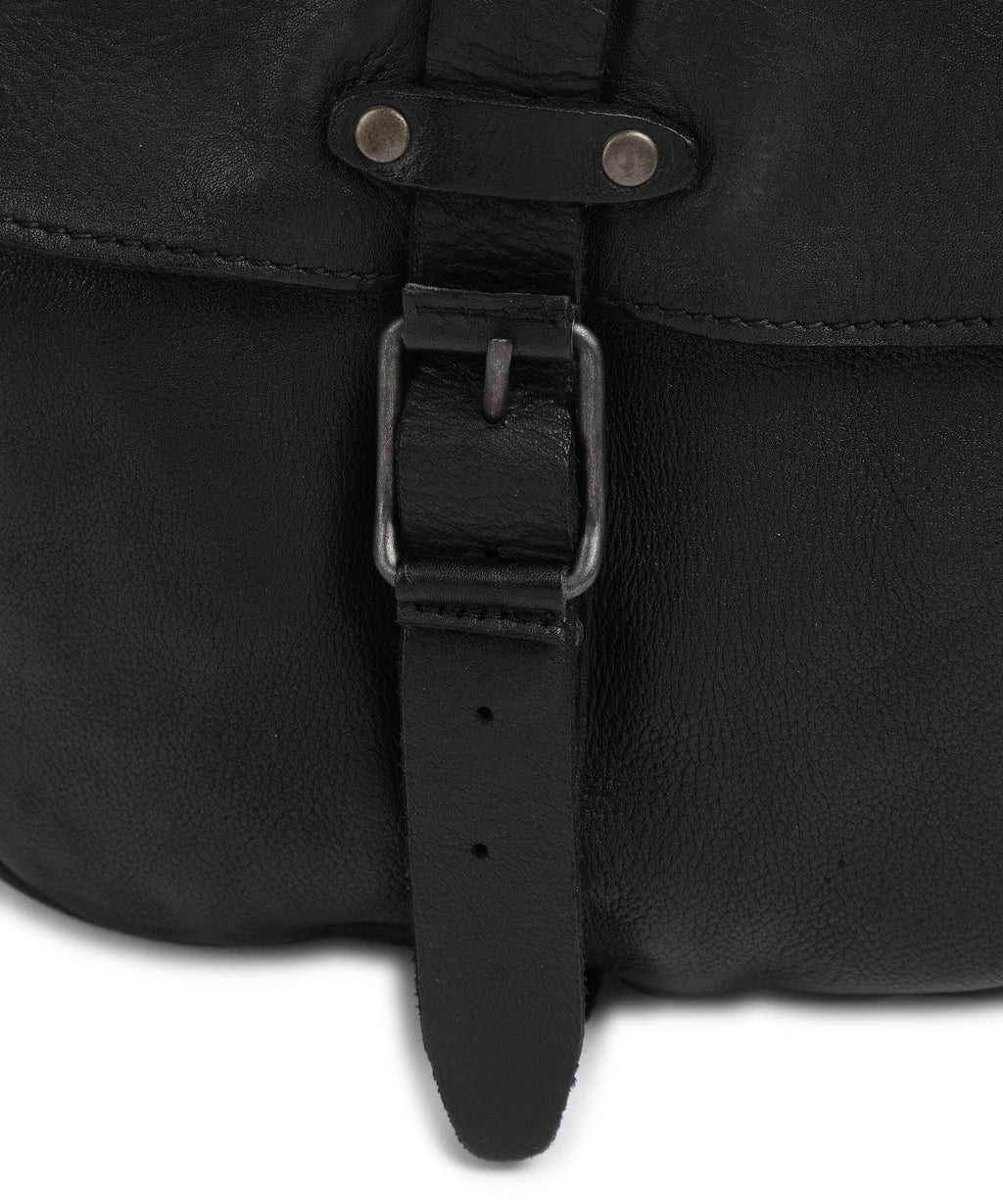 Aunts & Uncles Barbershop Goatee Crossbody bag charcoal black