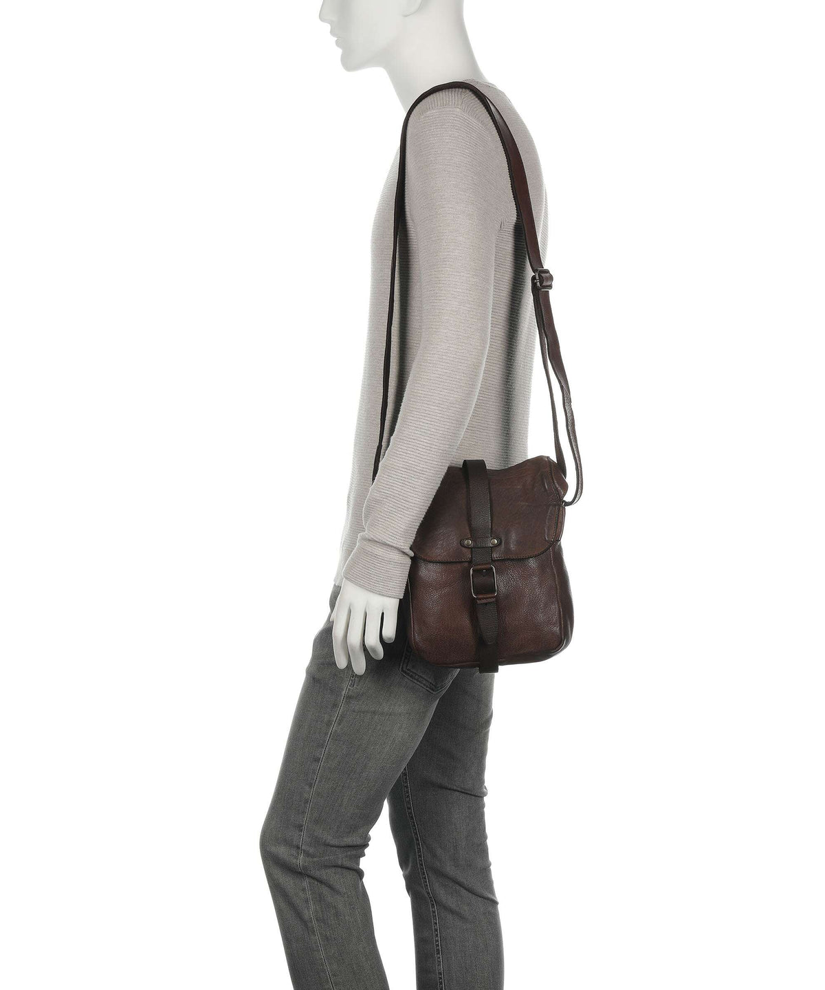 Aunts & Uncles Barbershop Goatee Crossbody bag boubon