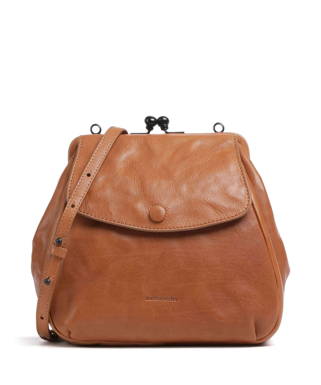 Aunts & Uncles Grandma's Luxury Club Mrs. Cake Pop Crossbody bag caramel