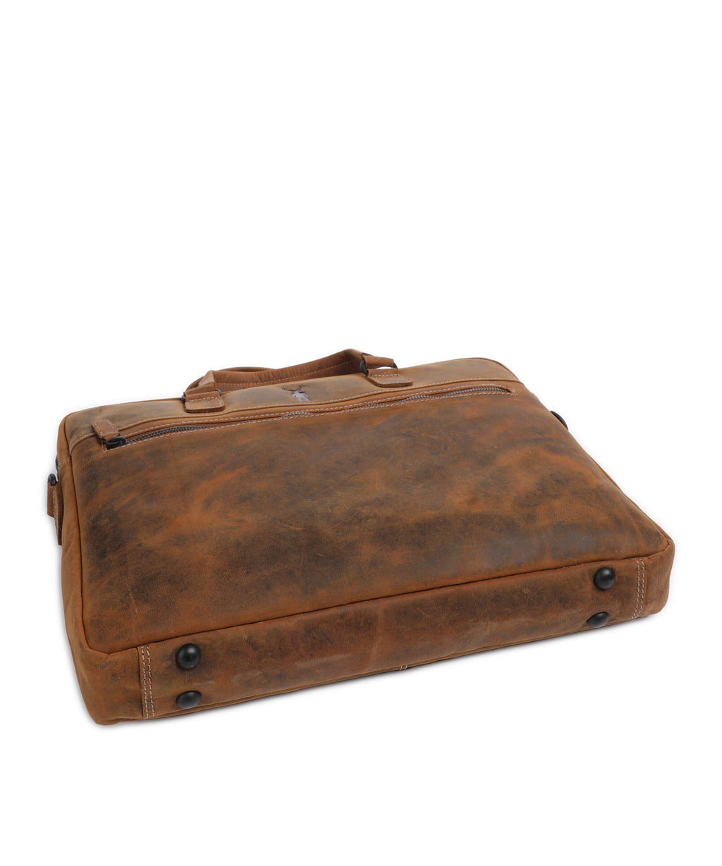 Jack Kinsky Baltimore 8 Briefcase cognac