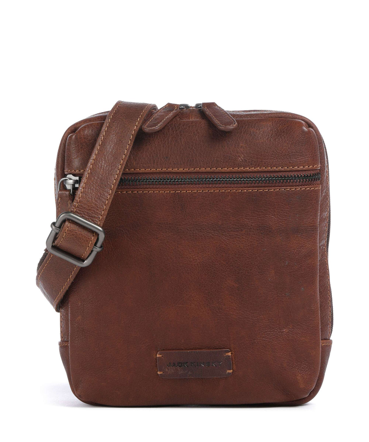 Jack Kinsky Porto 9 Crossbody bag cognac