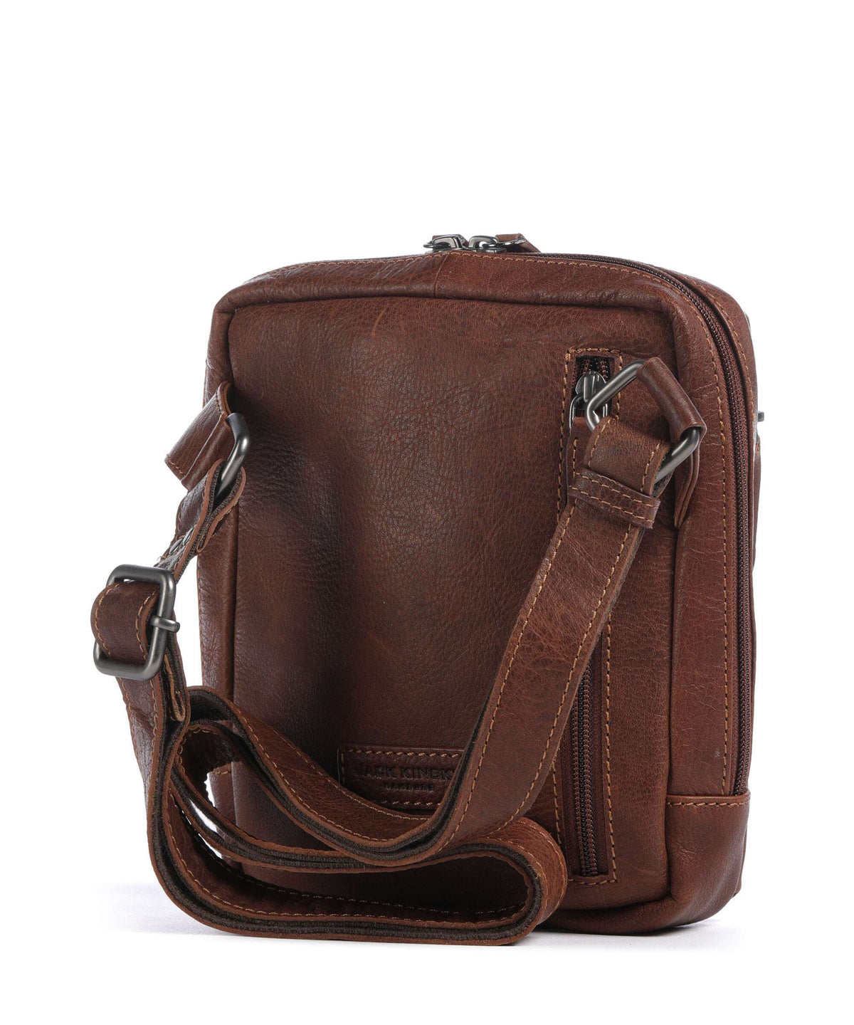 Jack Kinsky Porto 9 Crossbody bag cognac
