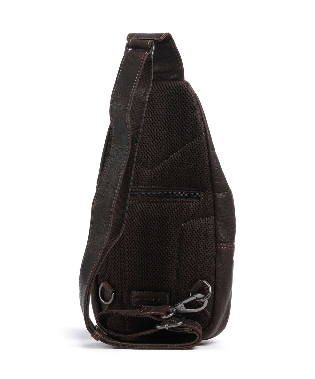 Jack Kinsky Porto 13 Sling bag mokka