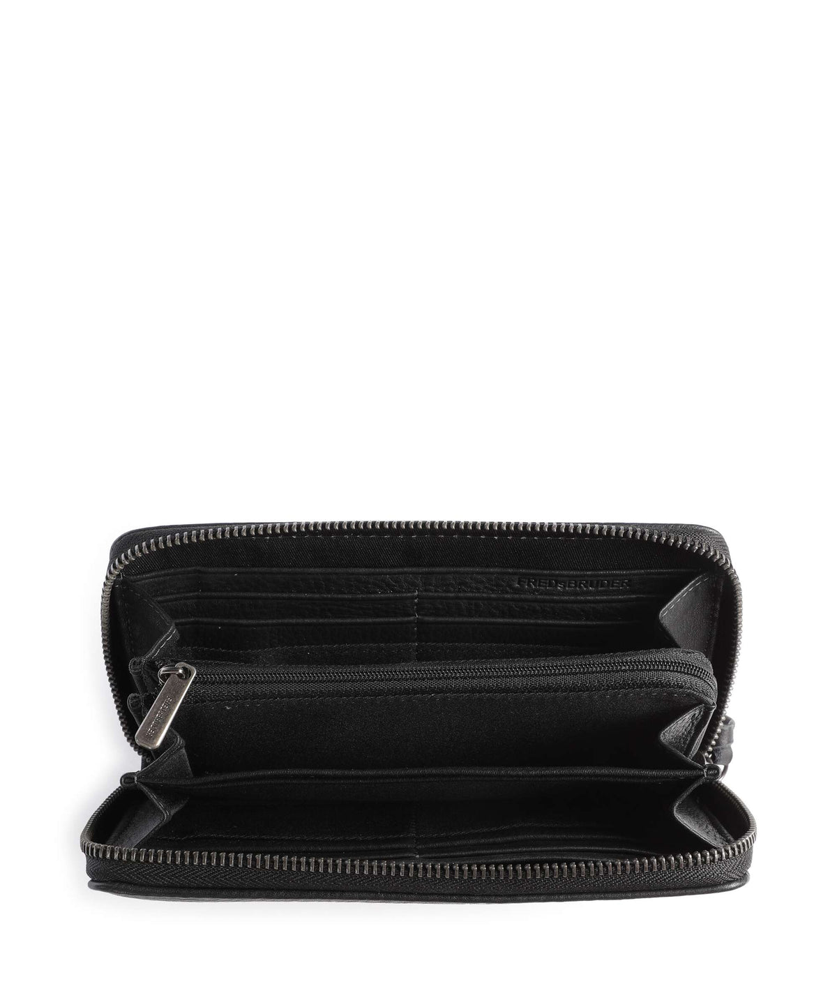 FredsBruder Dear Zip-Around Wallet black