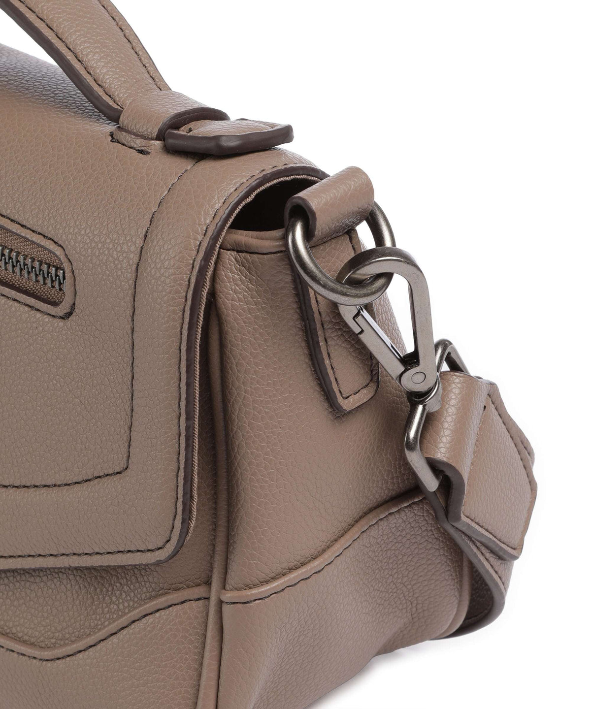 FredsBruder Bestie Crossbody bag dark taupe