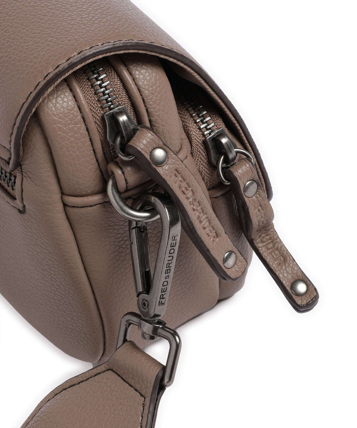 FredsBruder Bestie Crossbody bag dark taupe