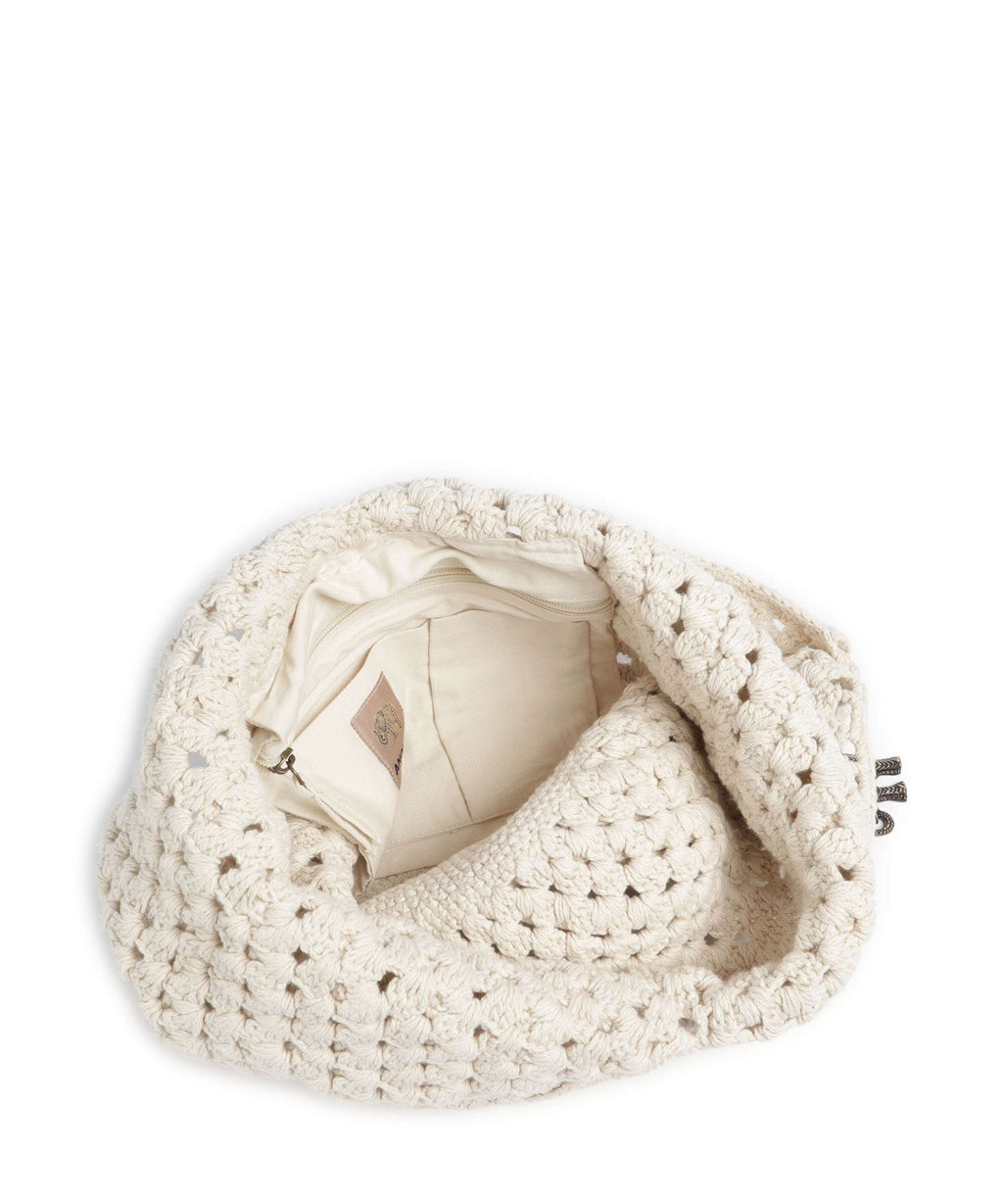 Anokhi Hobo bag white