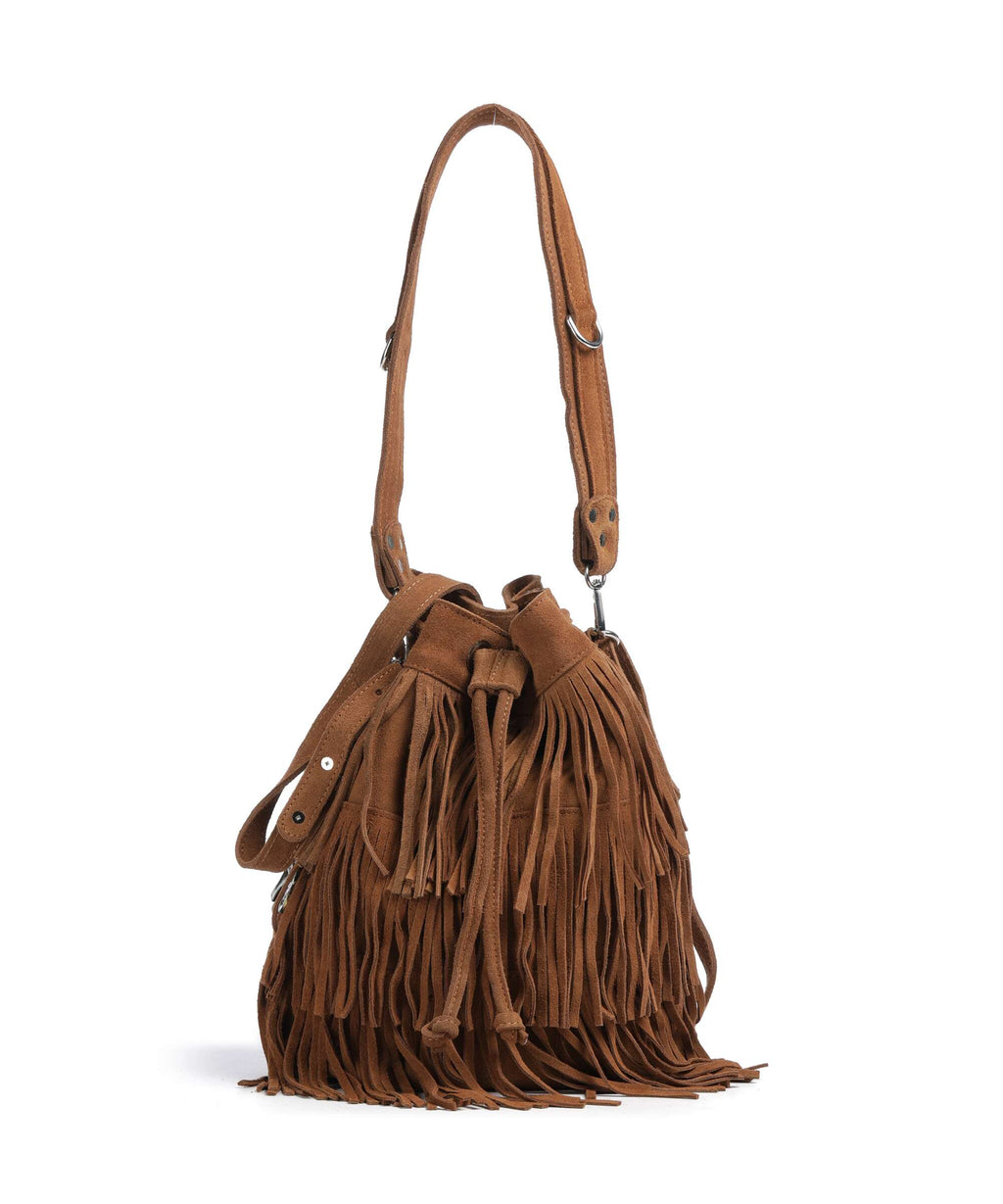 Anokhi Bucket bag tan