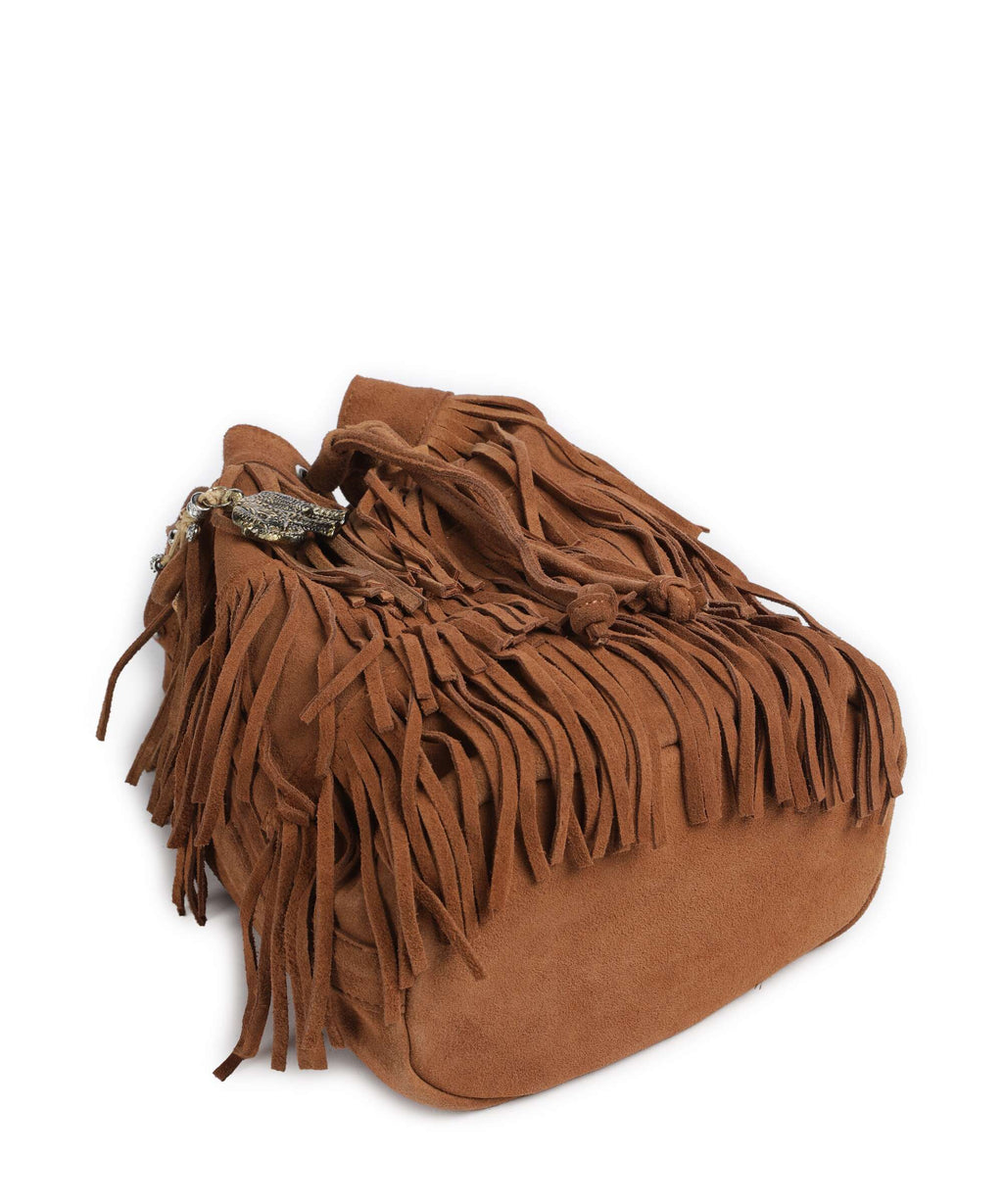 Anokhi Bucket bag tan