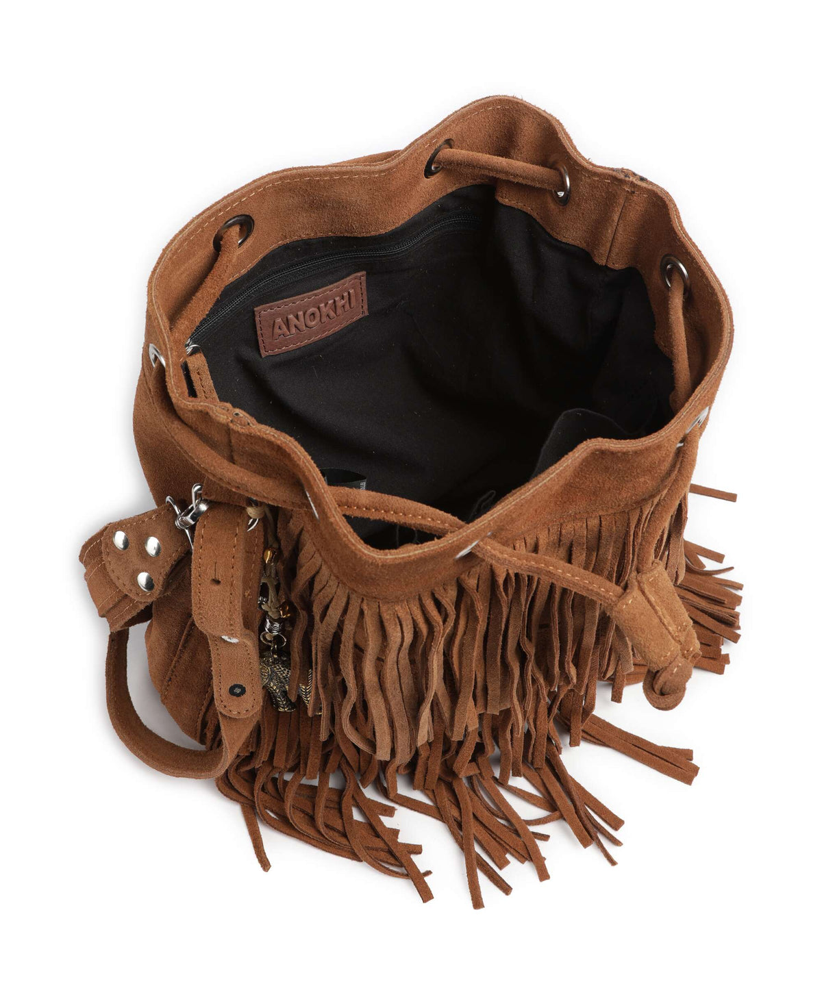 Anokhi Bucket bag tan