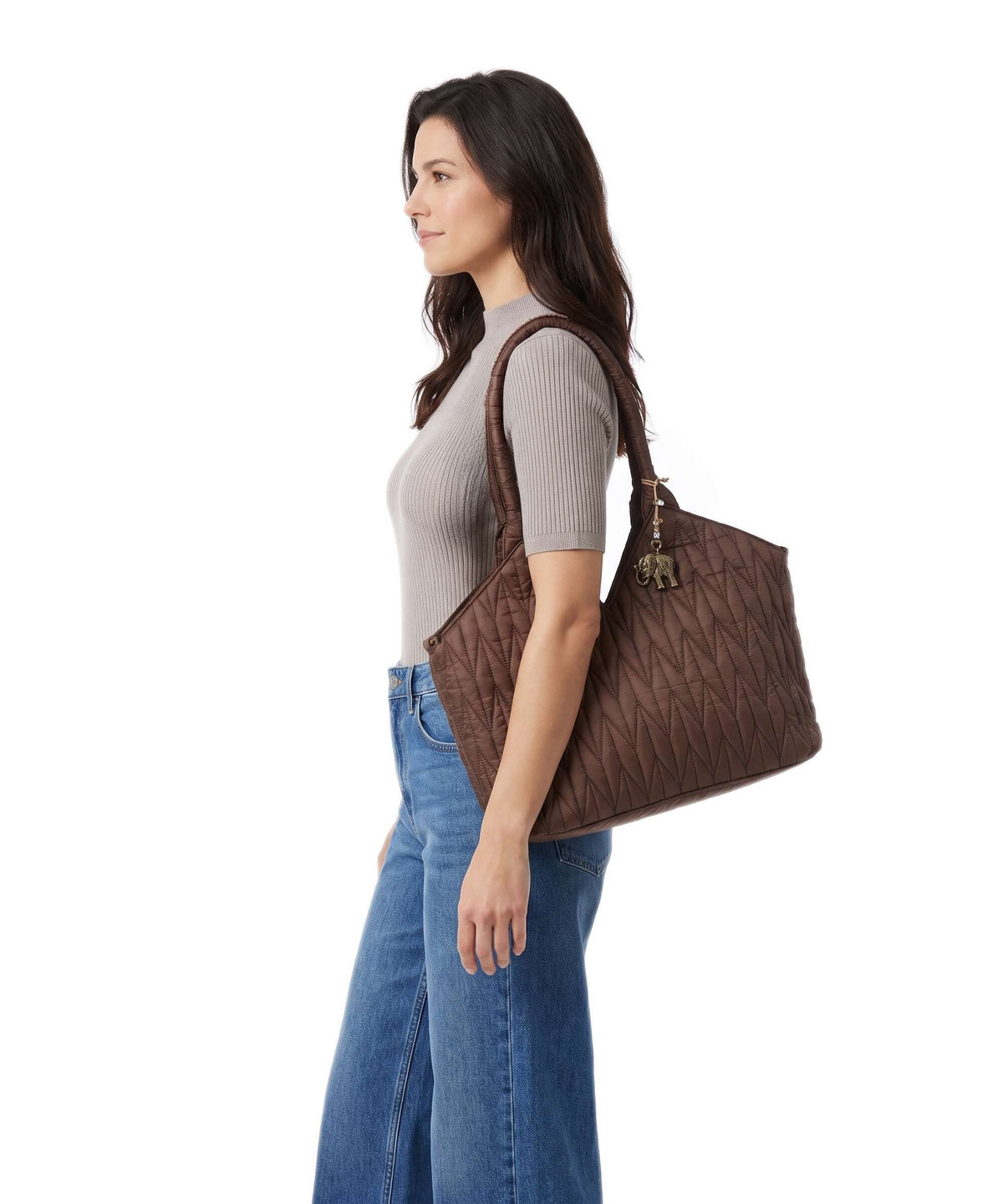 Anokhi Tote bag brown