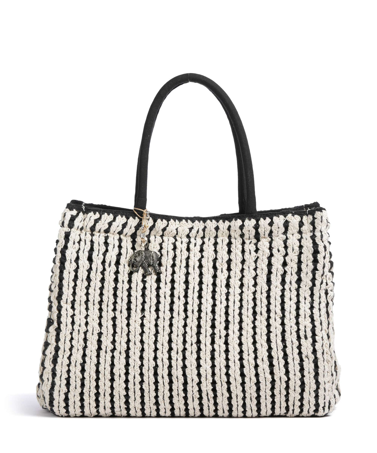 Anokhi Tote bag black/white