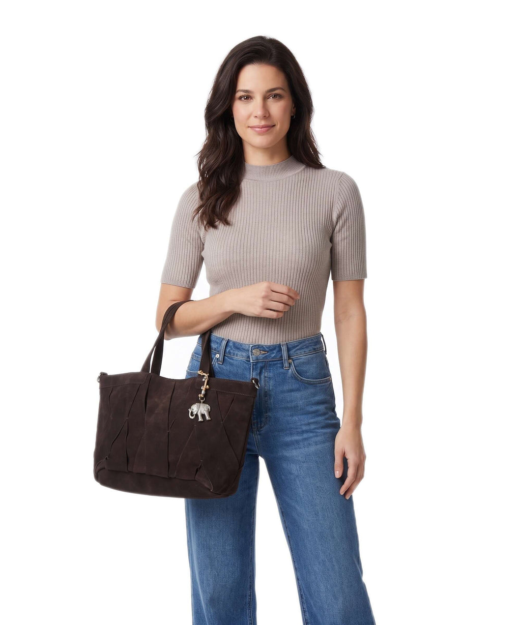 Anokhi Tote bag chocolate