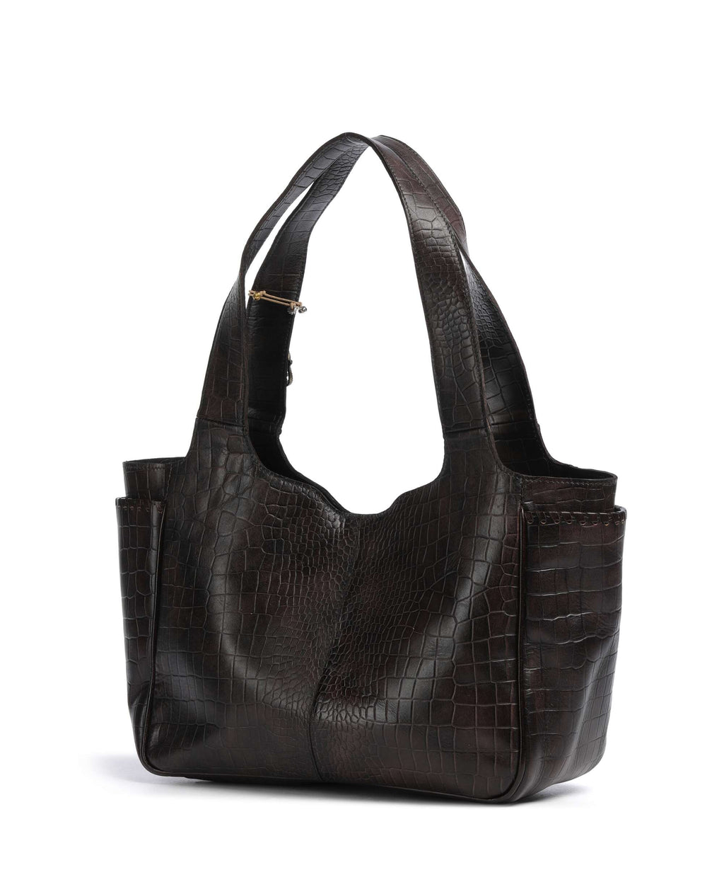 Anokhi Tote bag vintage braun
