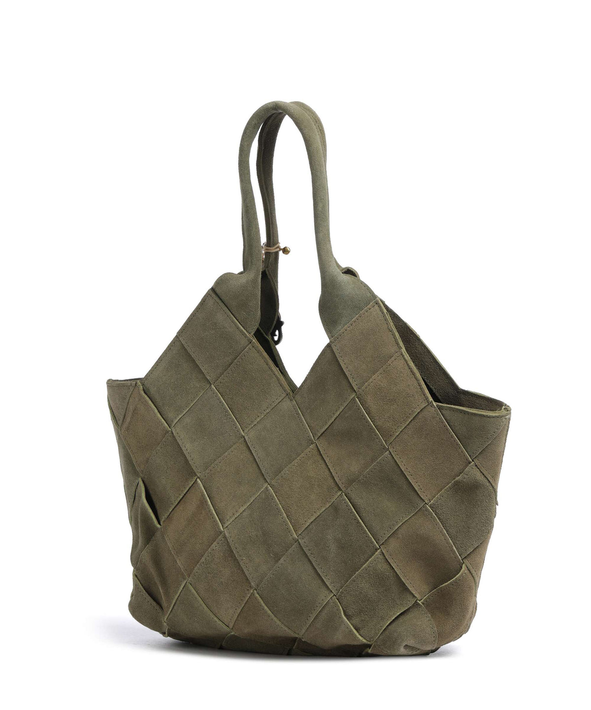 Anokhi Tote bag vintage wash olive