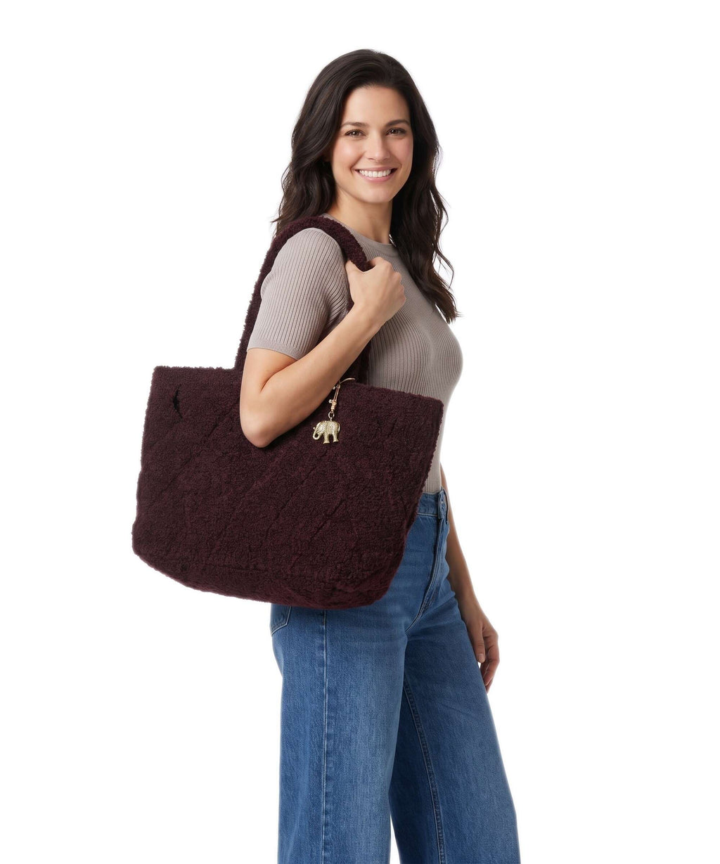 Anokhi Tote bag merlot