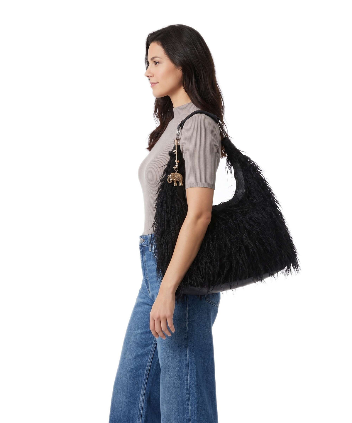 Anokhi Hobo bag black