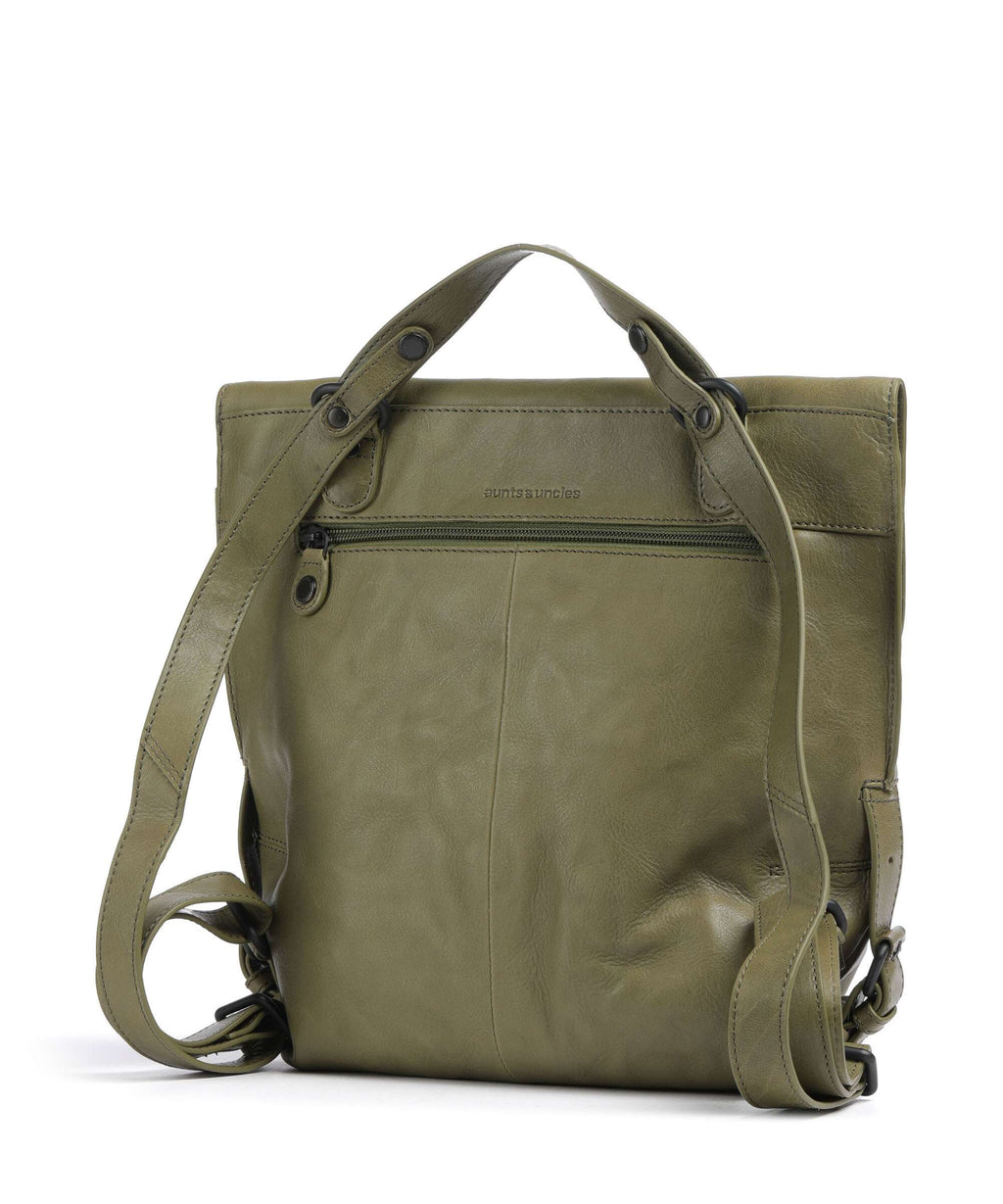 Aunts & Uncles Grandma's Luxury Club Mrs. Mince Pie Backpack bag olive branch