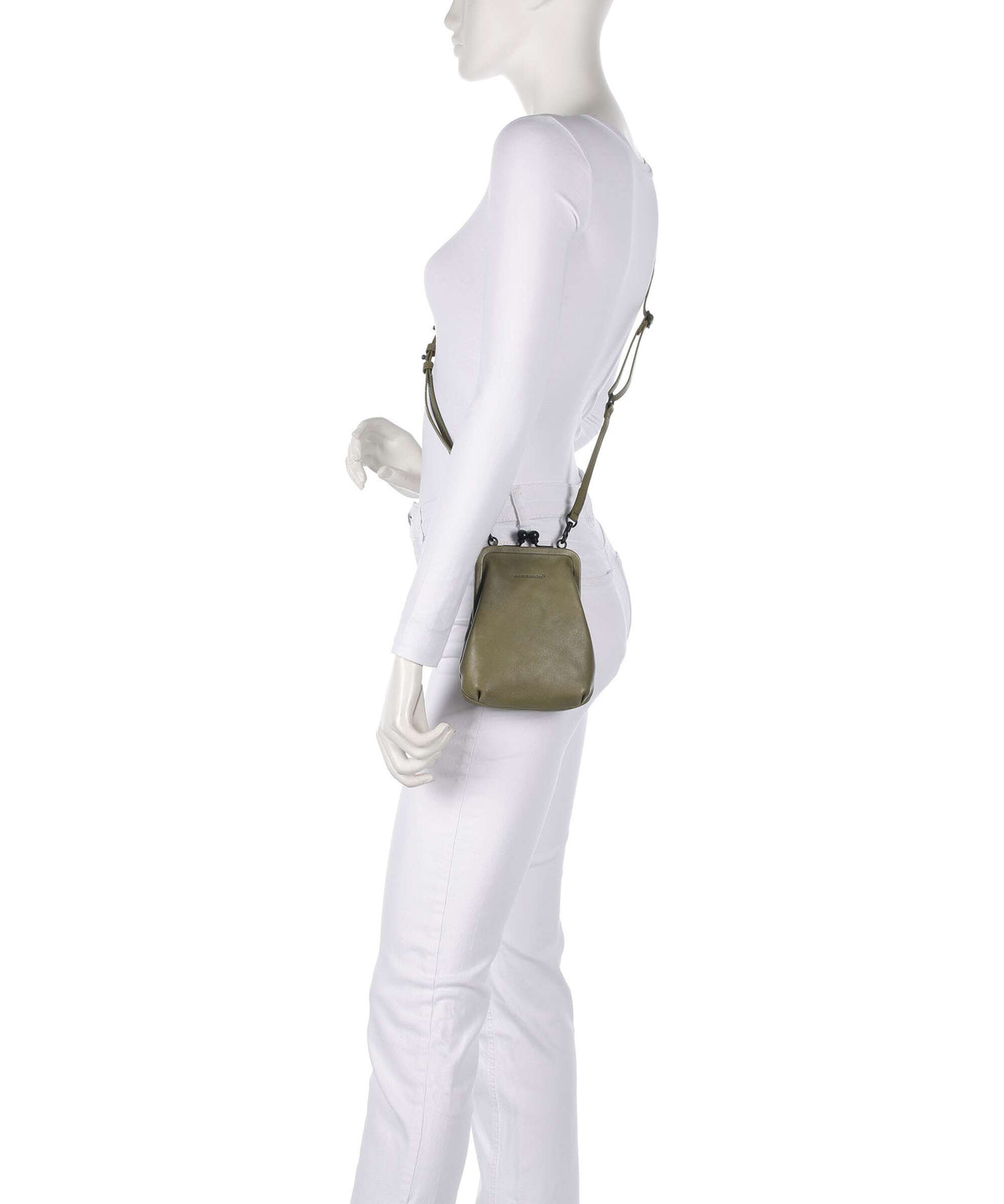 Aunts & Uncles Grandma's Luxury Club Mrs. Sugar Pop Crossbody bag olive branch