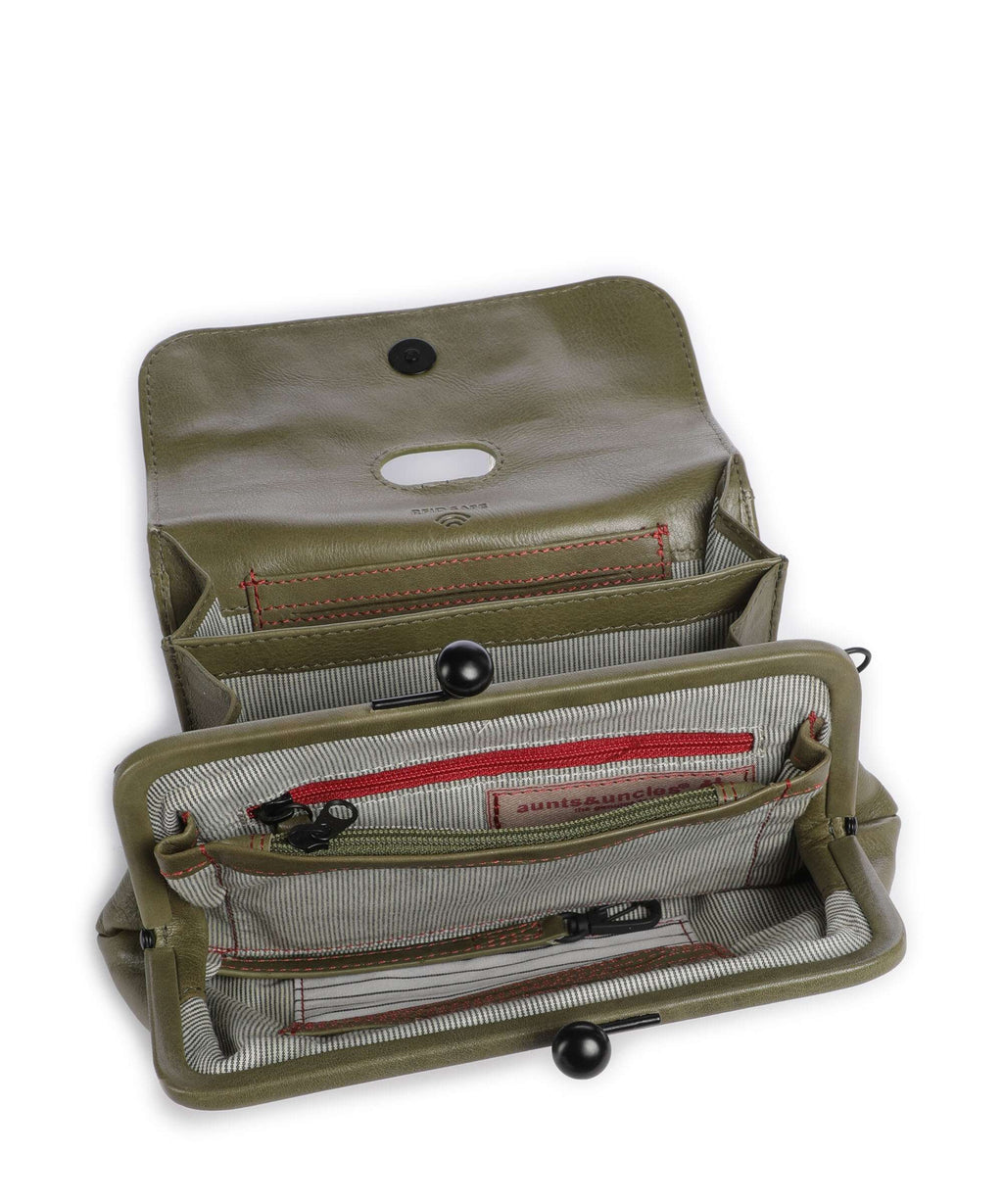 Aunts & Uncles Grandma's Luxury Club Mrs. Whoopie Pie Crossbody bag olive branch