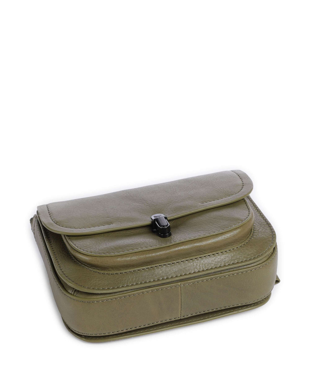 Aunts & Uncles Grandma's Luxury Club Mrs. Waffle Crossbody bag olive branch