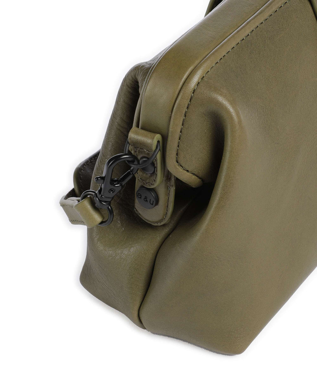 Aunts & Uncles Grandma's Luxury Club Mrs. Eclair Crossbody bag olive branch