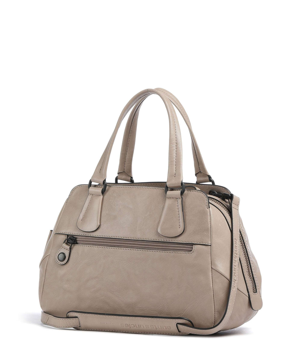 Aunts & Uncles Grandma's Luxury Club Mrs. Peanut Brittle Handbag vintage khaki