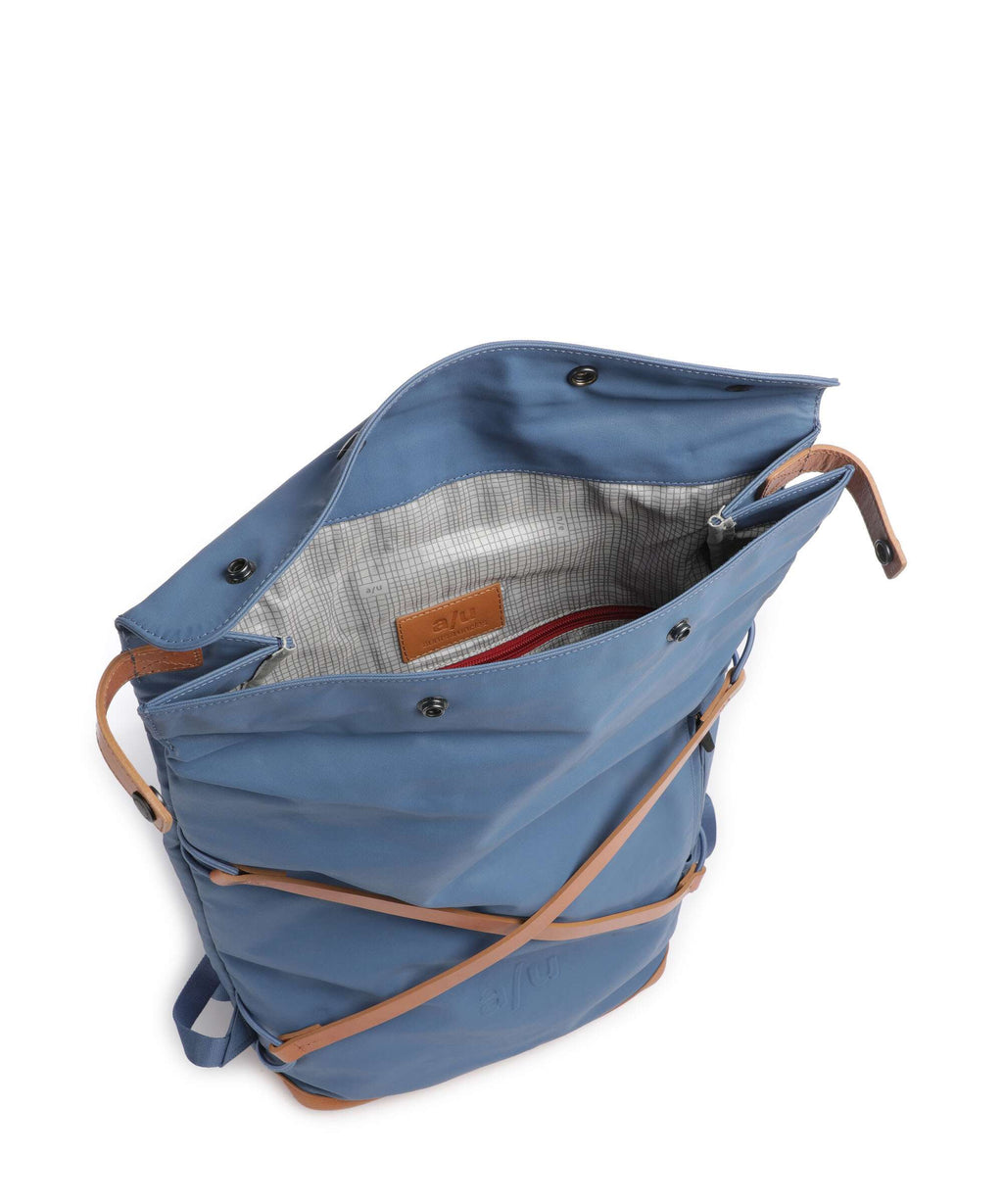 Aunts & Uncles Japan Osaka Rolltop backpack blue jeans