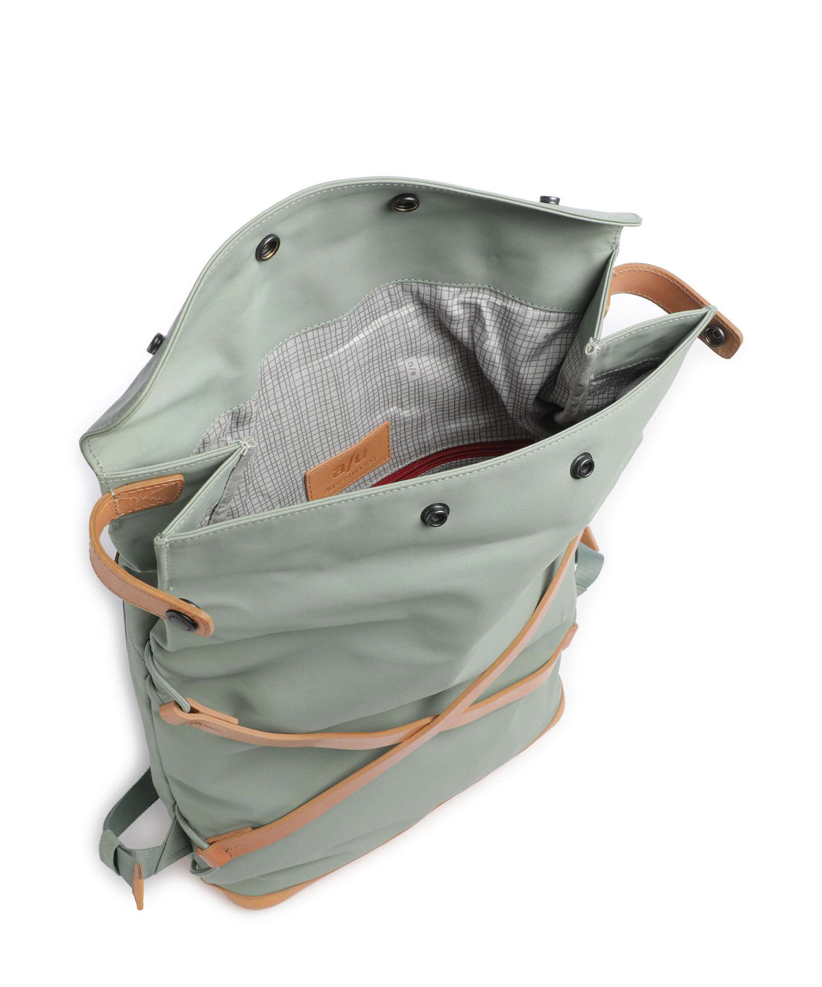 Aunts & Uncles Japan Yokohama Rolltop backpack sage green