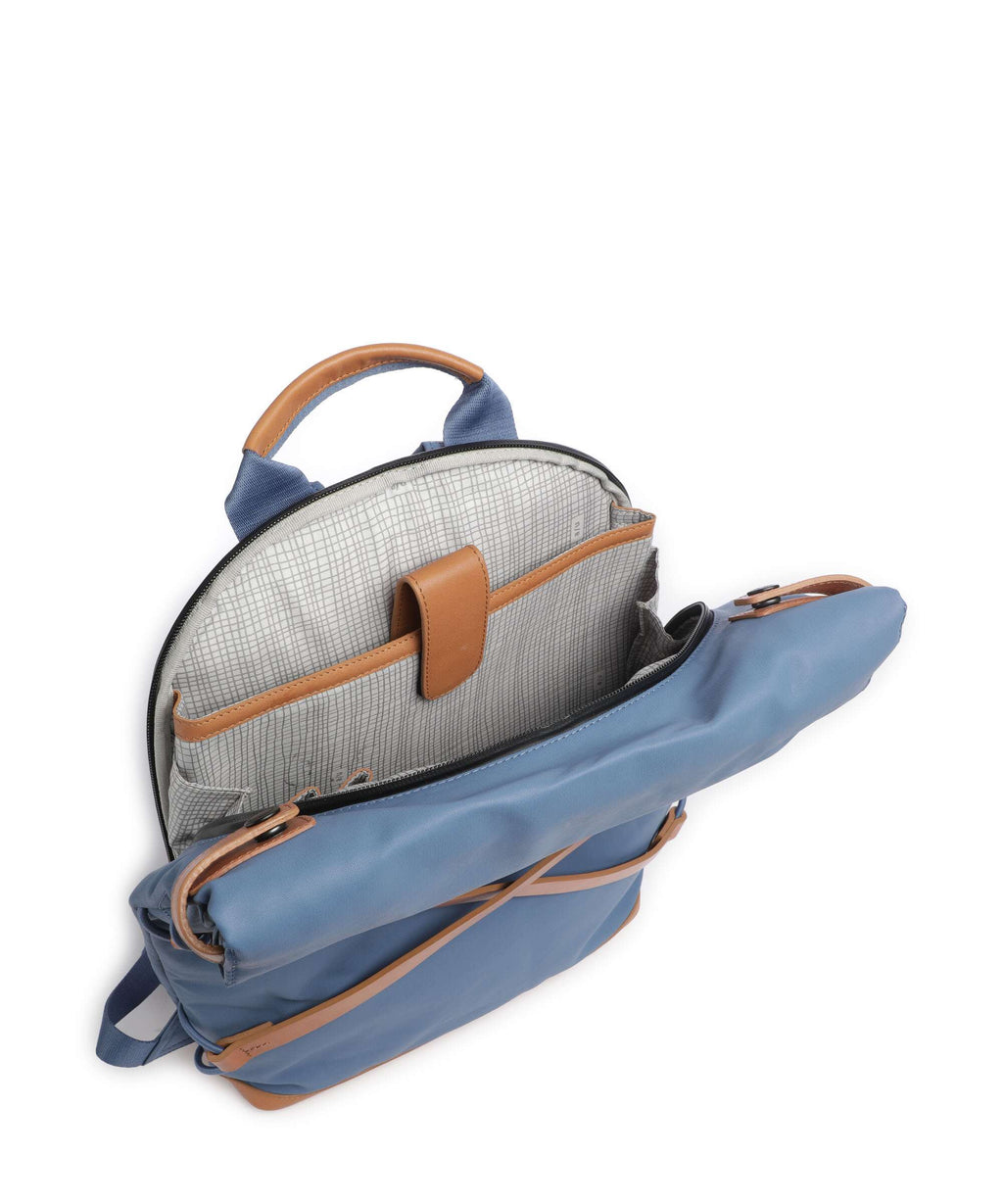 Aunts & Uncles Japan Yokohama Rolltop backpack blue jeans