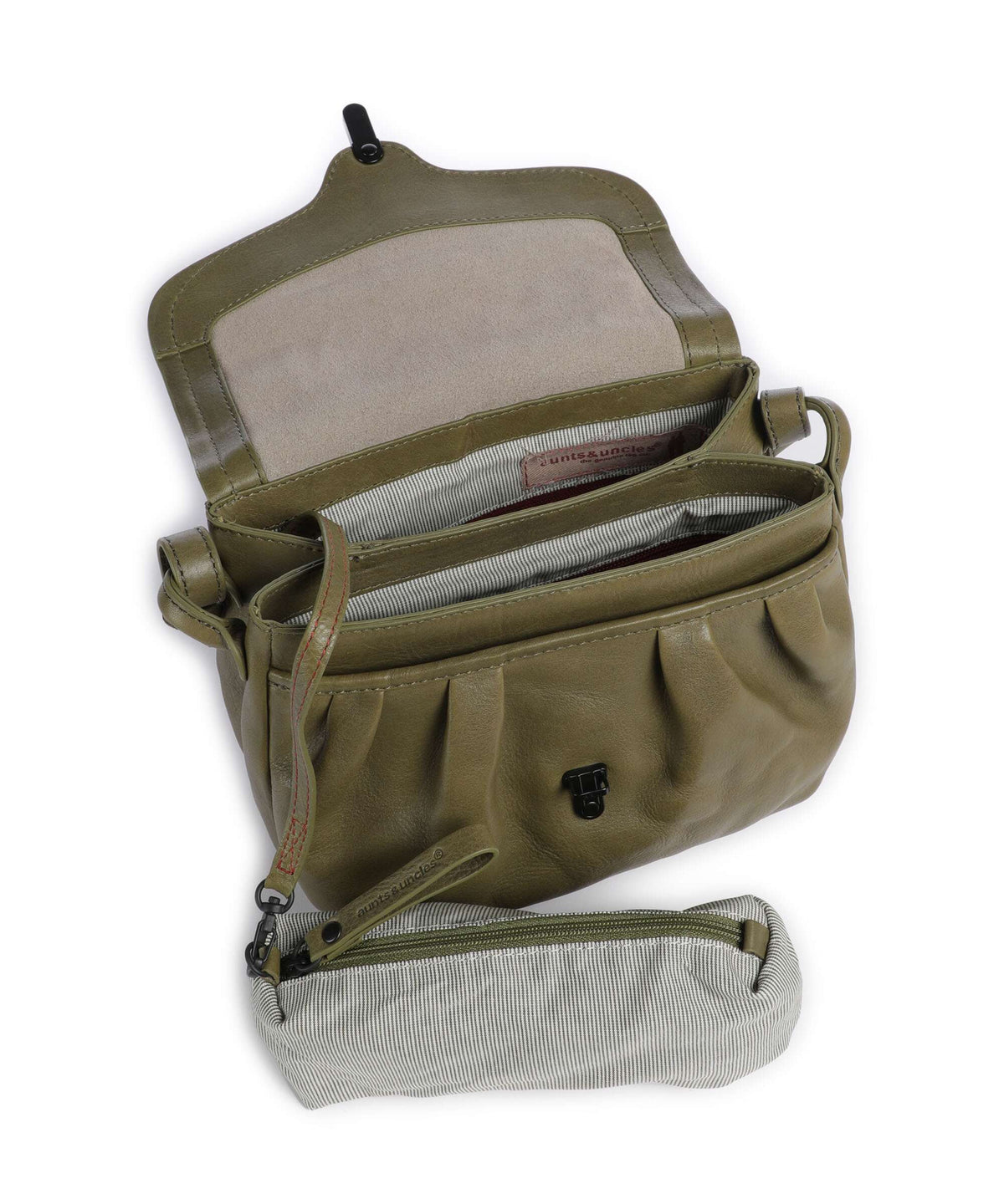 Aunts & Uncles Grandma's Luxury Club Mrs. Coconut Cake Crossbody bag olive branch