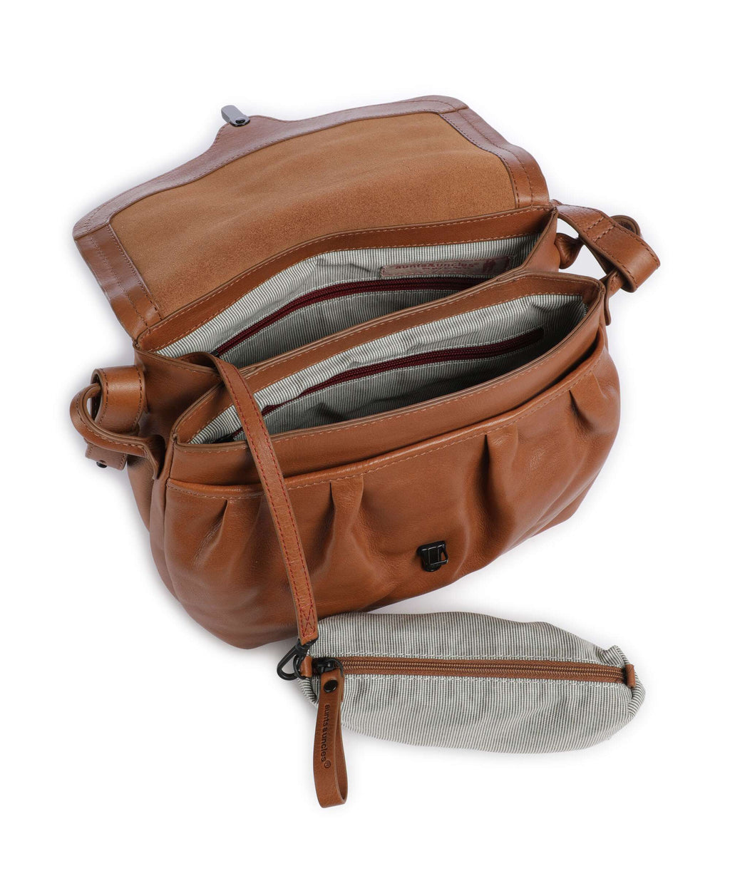 Aunts & Uncles Grandma's Luxury Club Mrs. Pineapple Pie Crossbody bag caramel