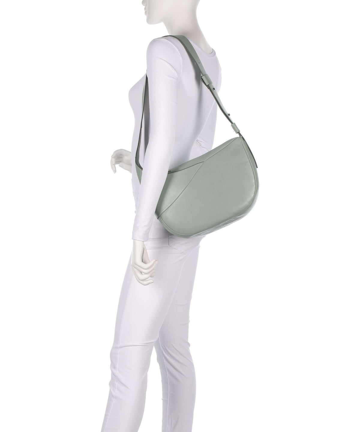 Aunts & Uncles Jamie's Orchard Blossom Hobo bag sage green