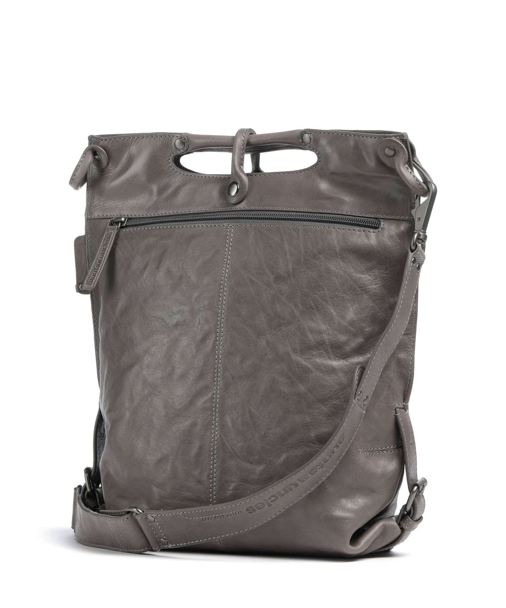 Aunts & Uncles Grandma's Luxury Club Mrs. Pancake Shoulder bag oyster grey